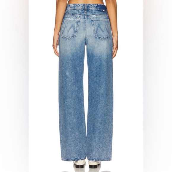 Mother The Dodger High Rise Sneakers Jeans in Wash NWT - Picture 7 of 15